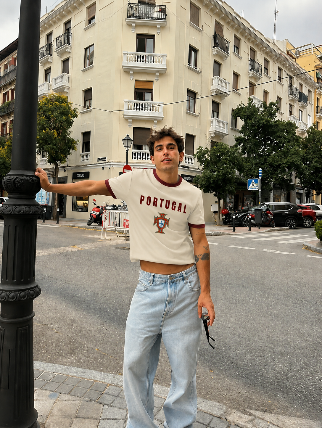 Portugal Ringer Tee
