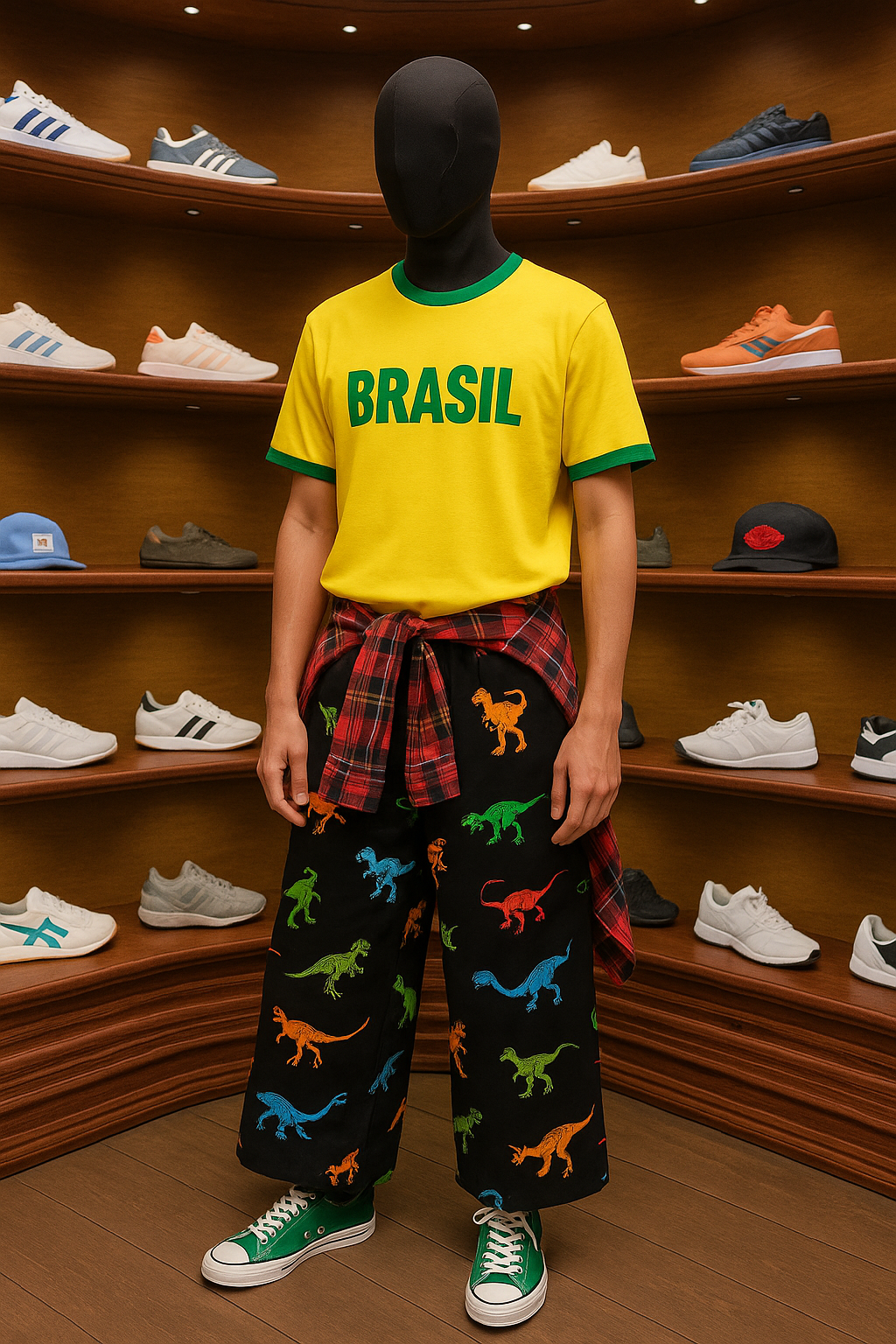Brazil Ringer Tee