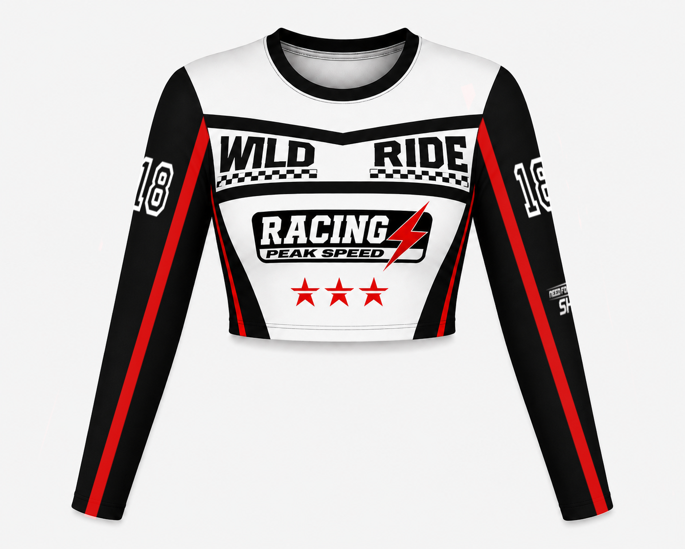 Wild Racing Crop Top