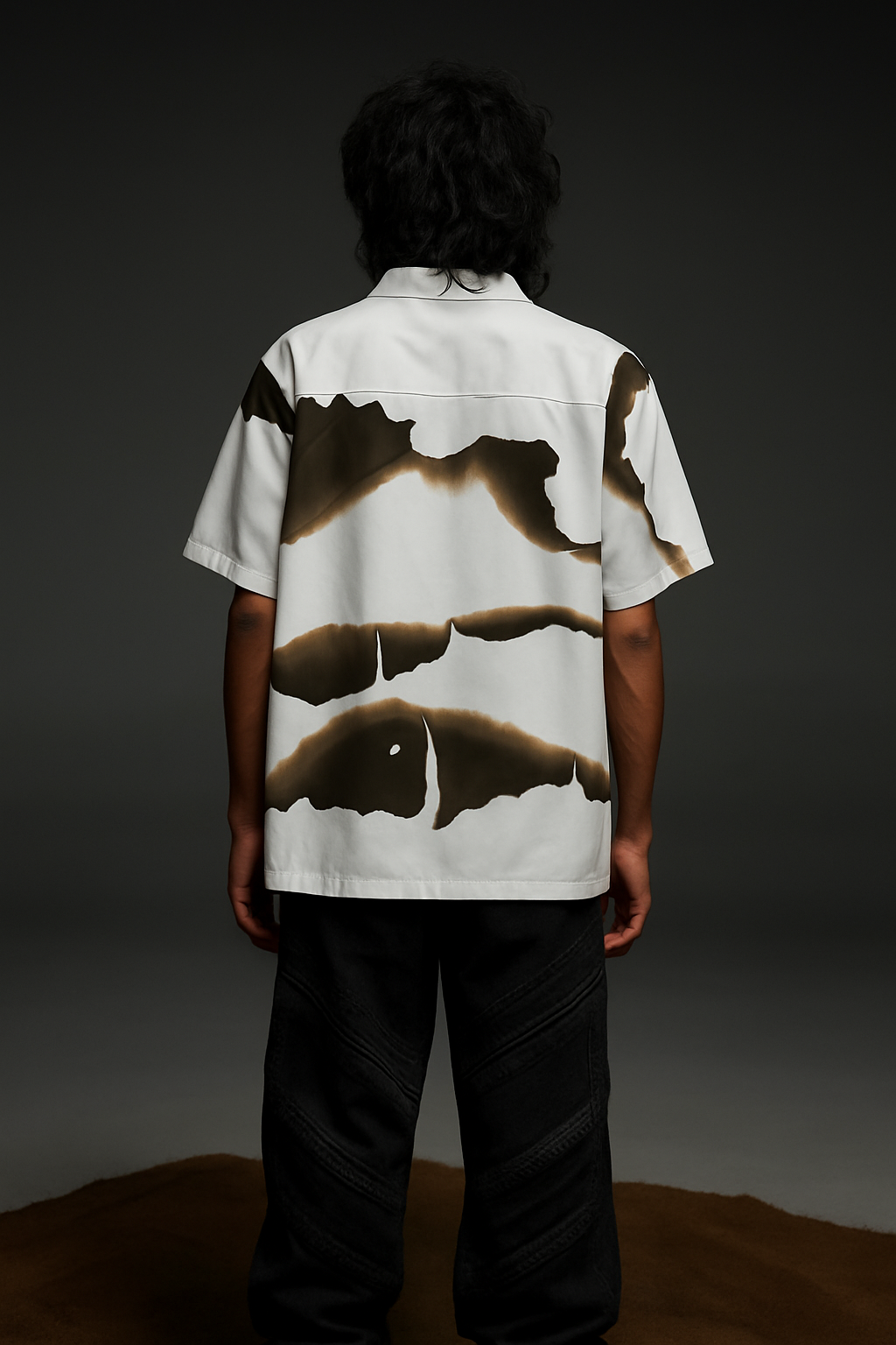 Burnt Paper Relaxed Fit Shirt
