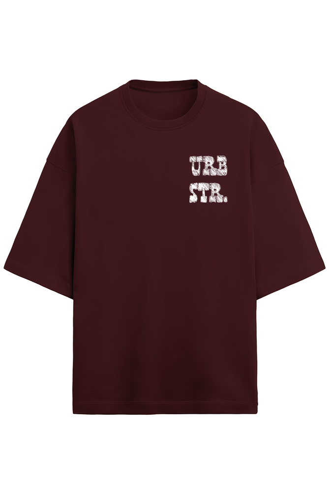 Maroon Terry Cotton Tee