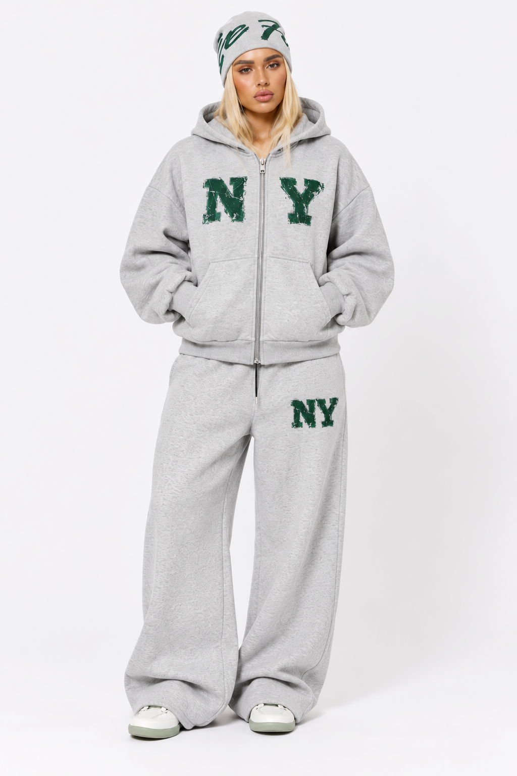 NY Dual-Zip Heavyweight Co-Ord Set