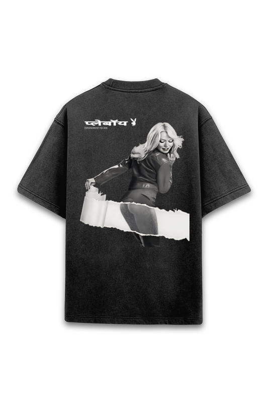 Playboy Edition Acid Wash Tee