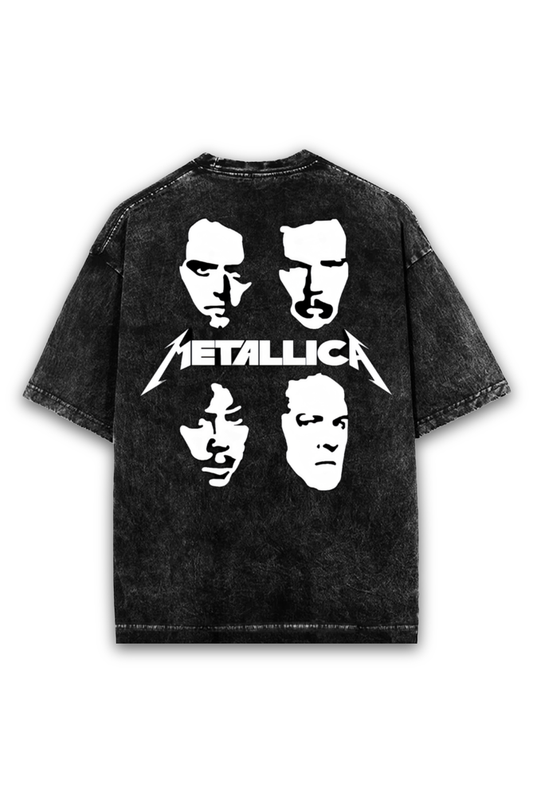 Metallica Acid Wash Tee