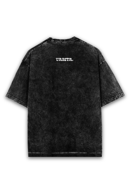 Black Acid Wash Tee