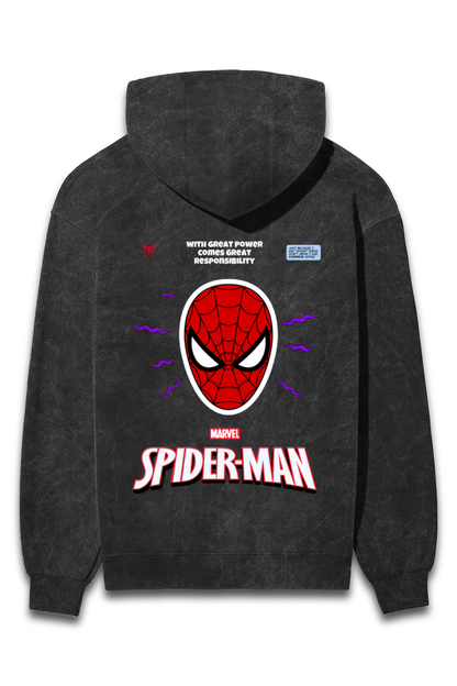 Spidey Sense Acid Wash Hoodie