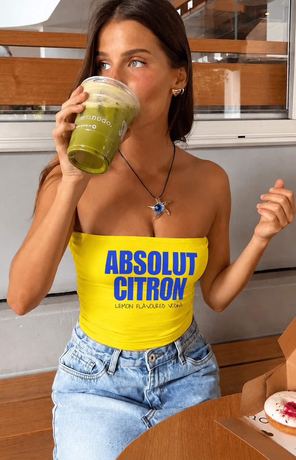 Citron Nights Tube Top