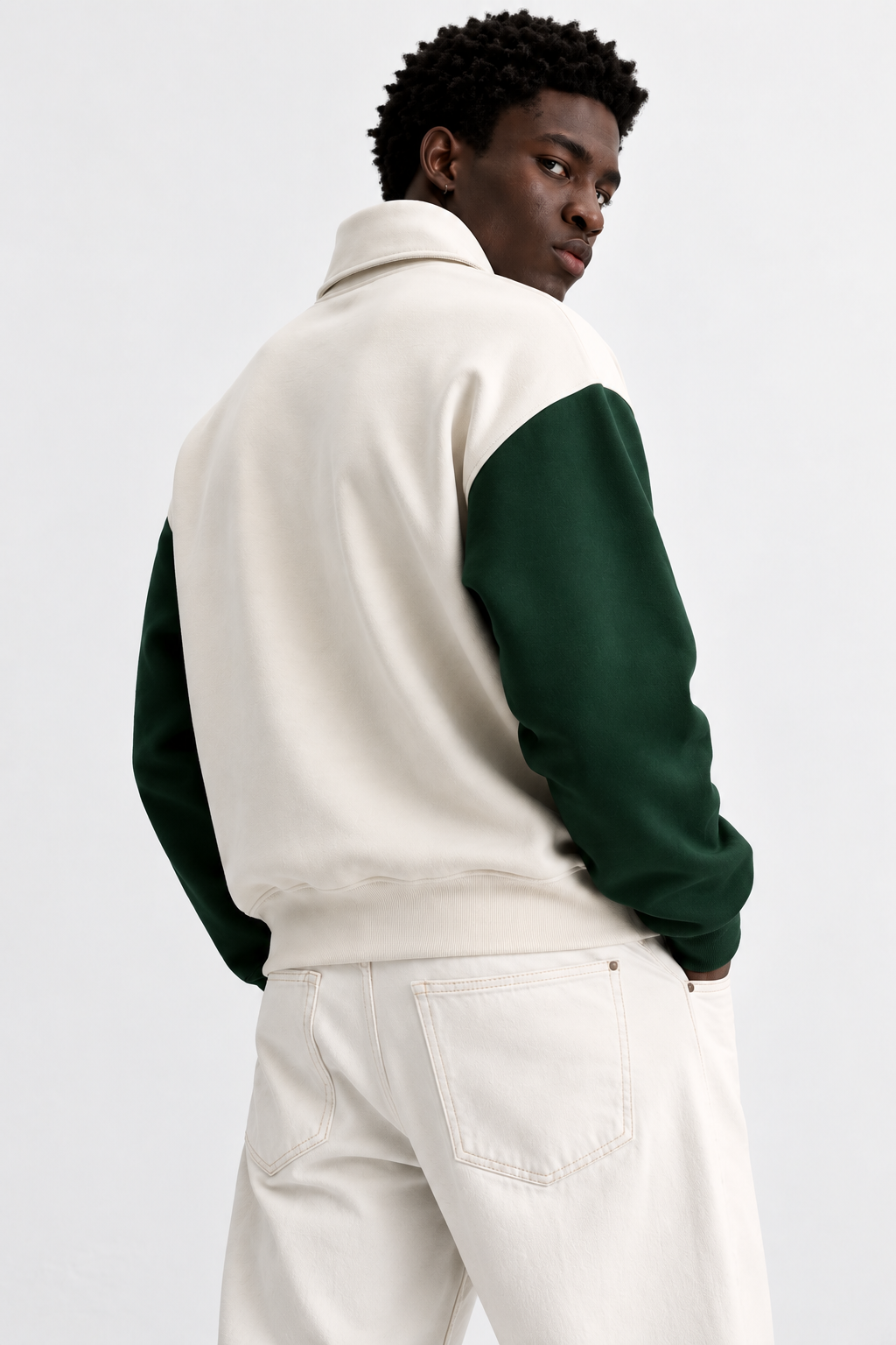 Paris Zip Top Sweatshirt