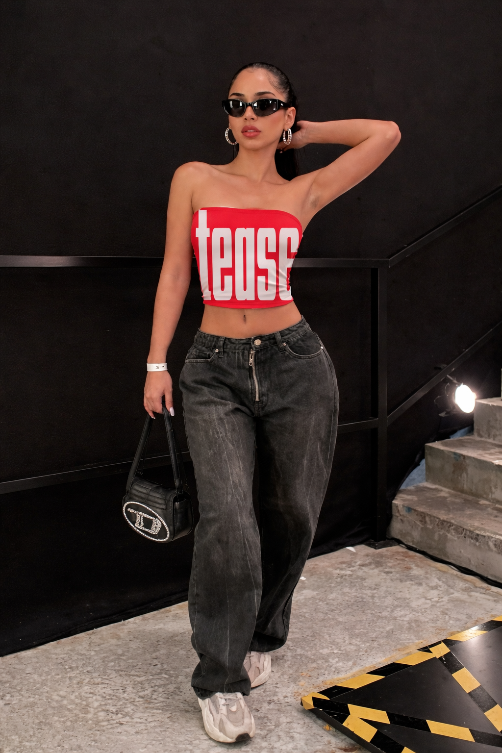 Tease Core Strapless Tube Top