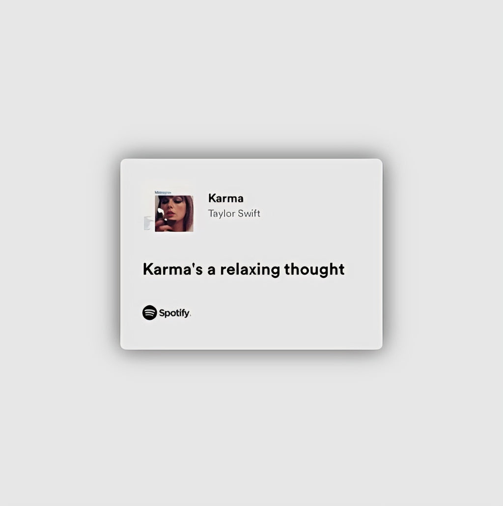 Karma iPhone Glass Cover