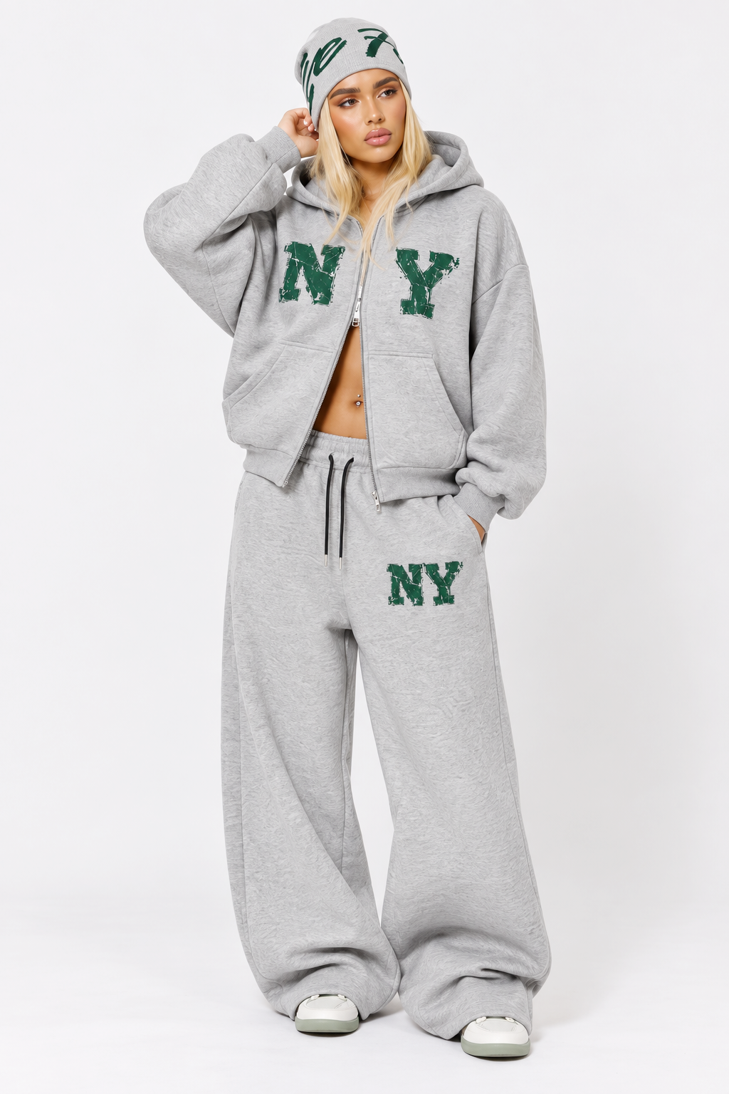NY Dual-Zip Heavyweight Co-Ord Set