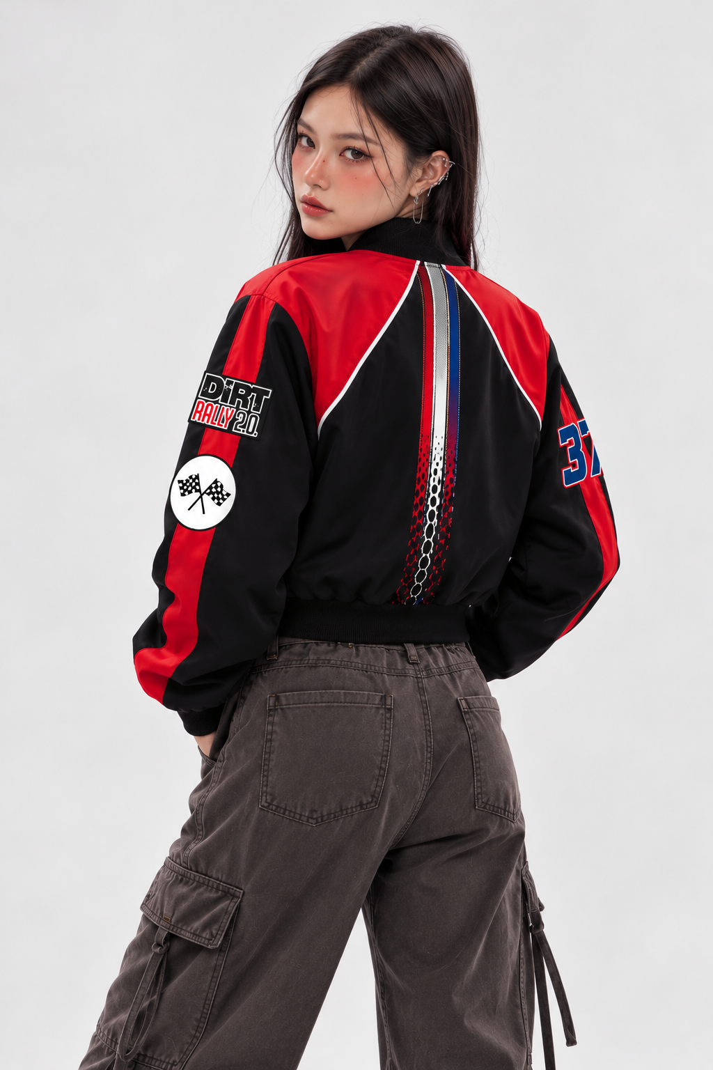GT Racing Bomber Cropped