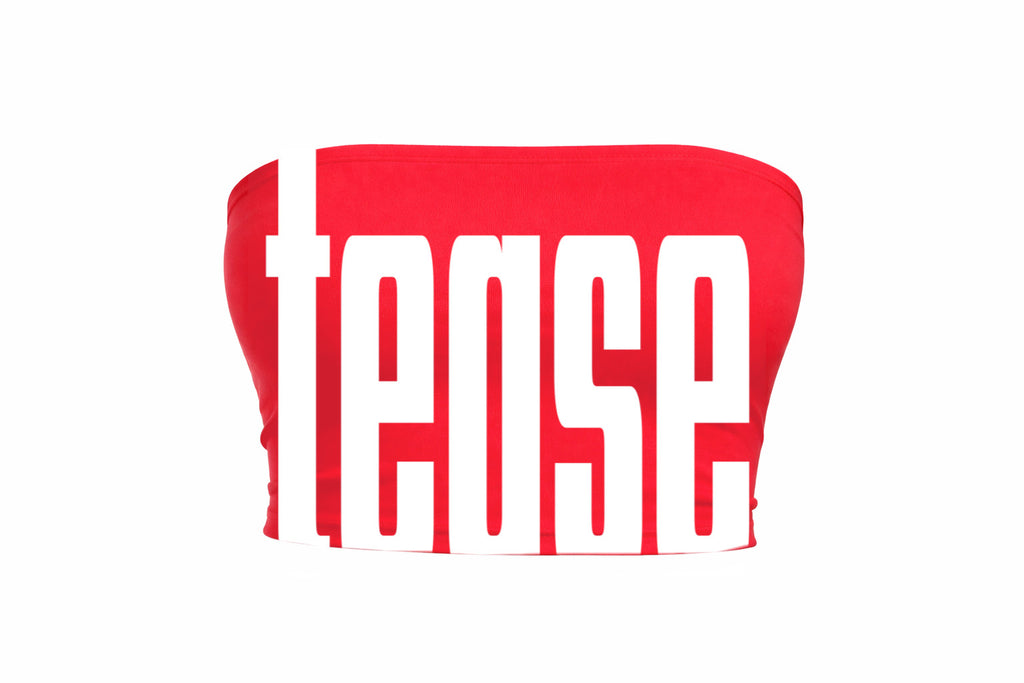 Tease Core Strapless Tube Top