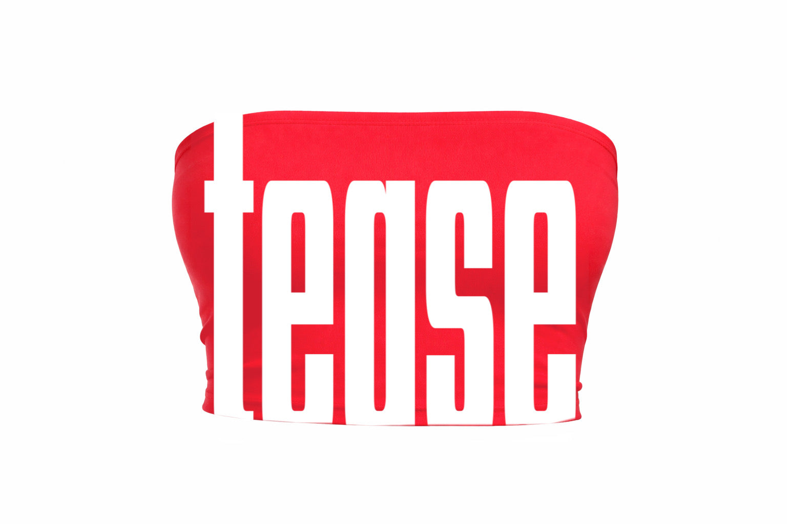 Tease Core Strapless Tube Top