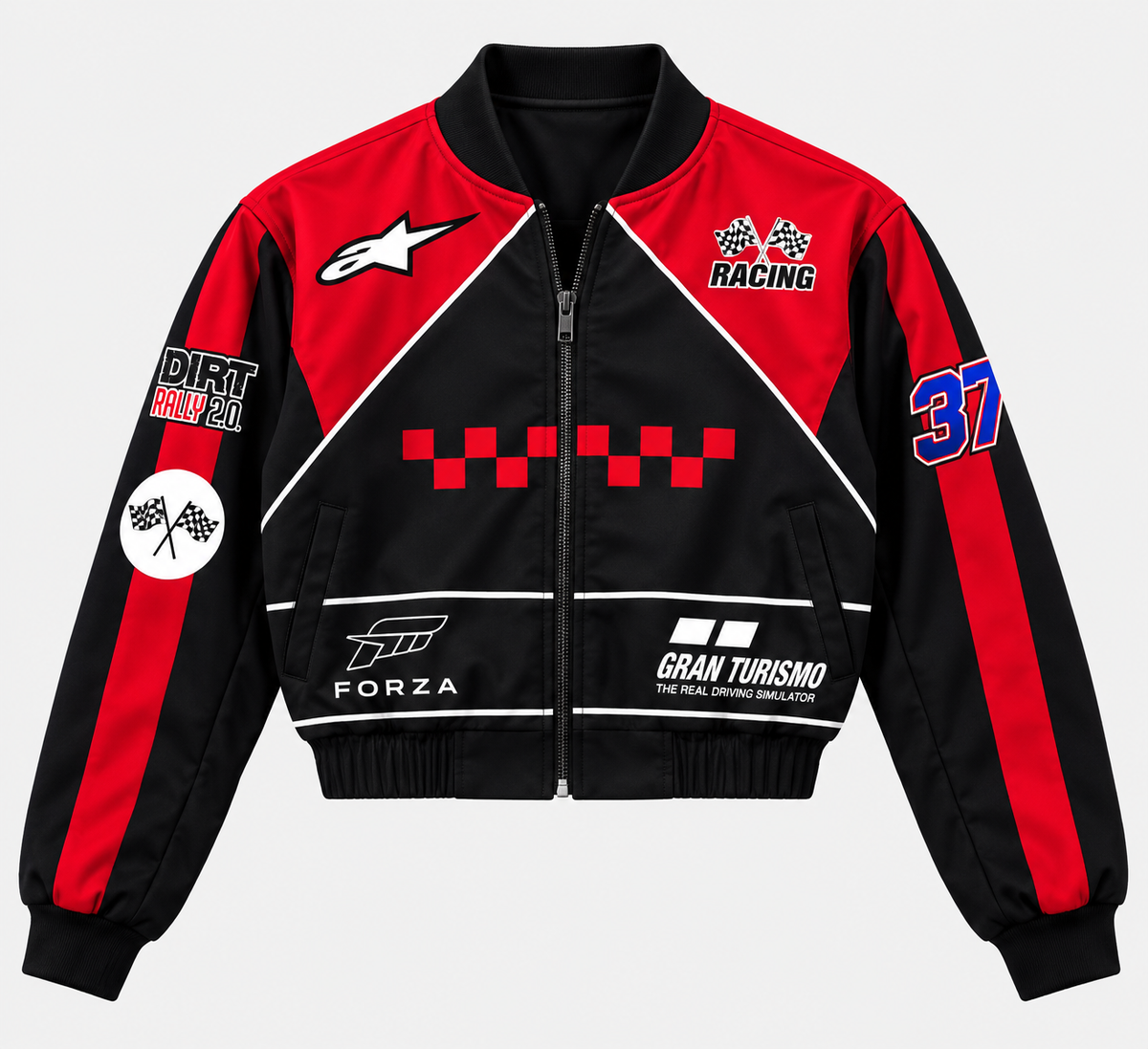 GT Racing Bomber Cropped