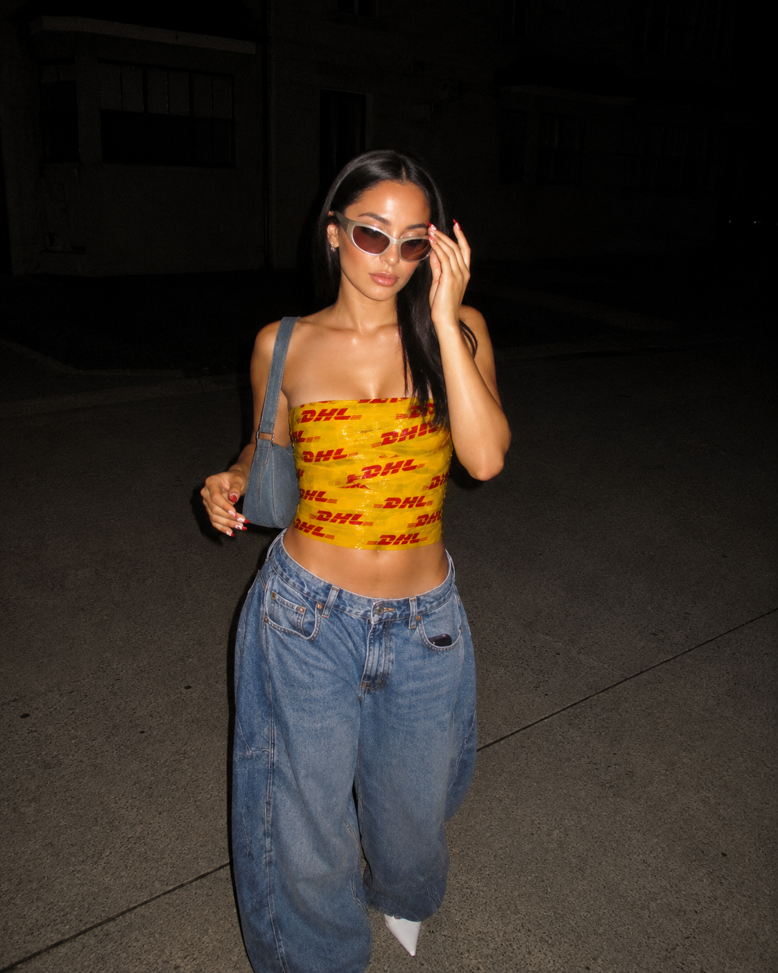 DHL Taped Tube Top