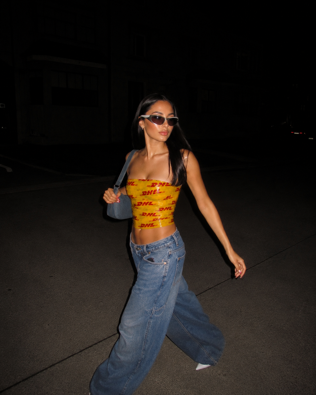 DHL Taped Tube Top
