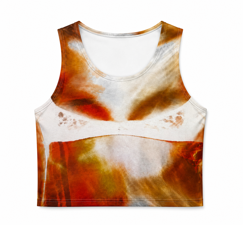 Rust Mirage Crop Tank