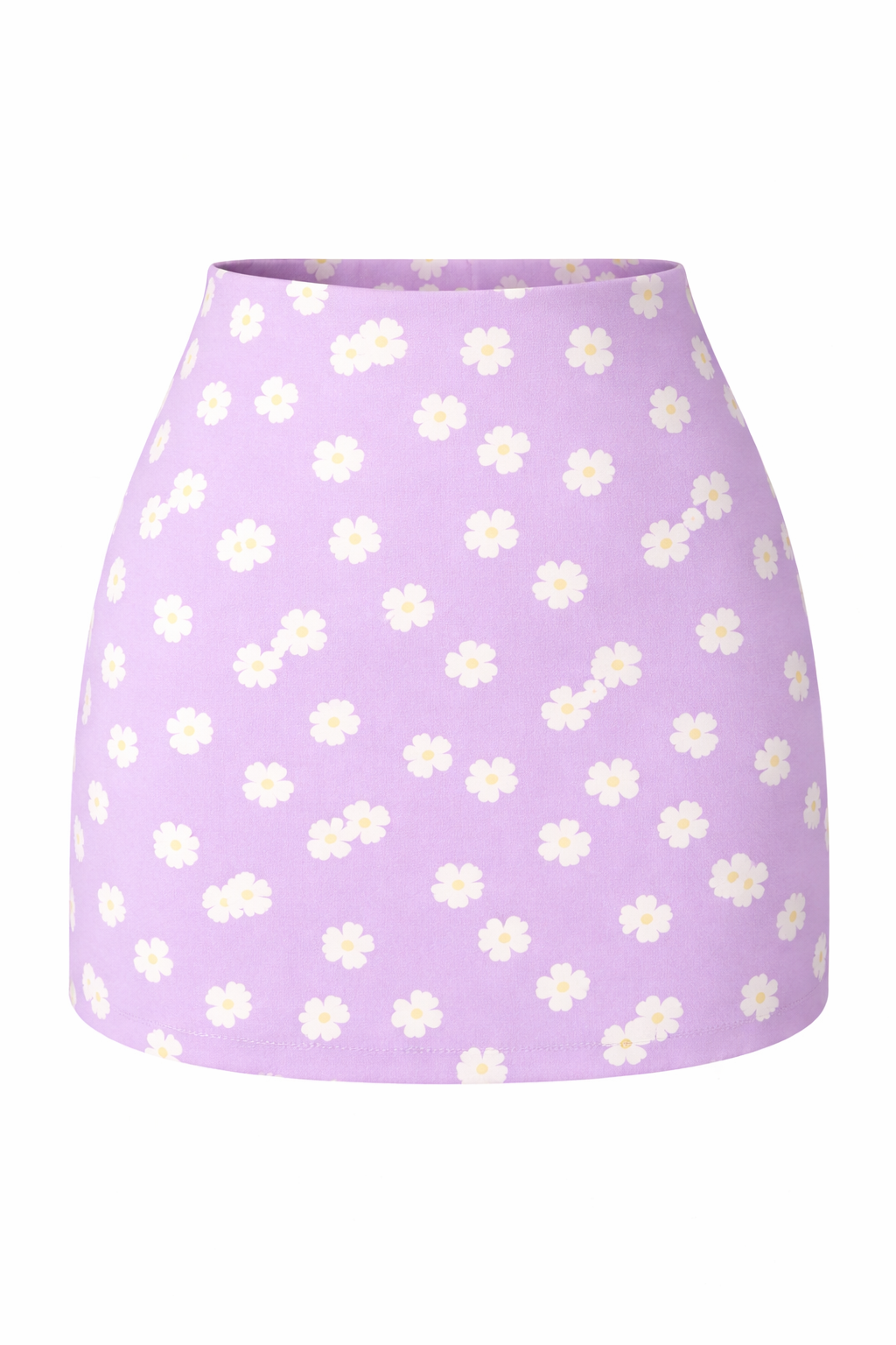 Lilac Daisy Mini Skirt
