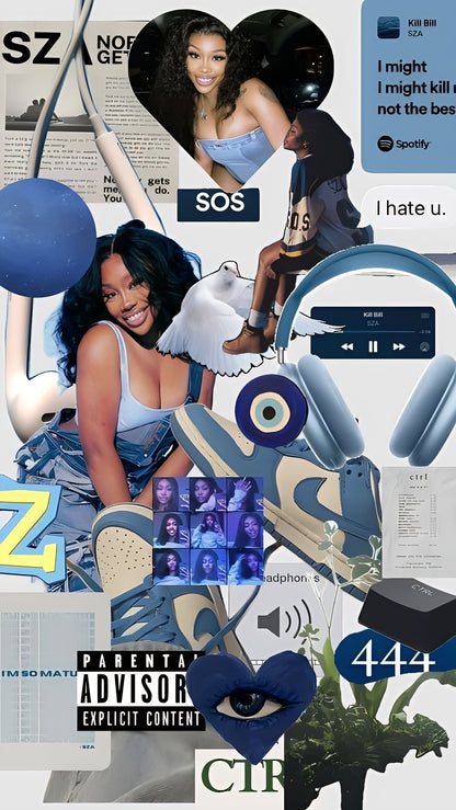 SZA iPhone Glass