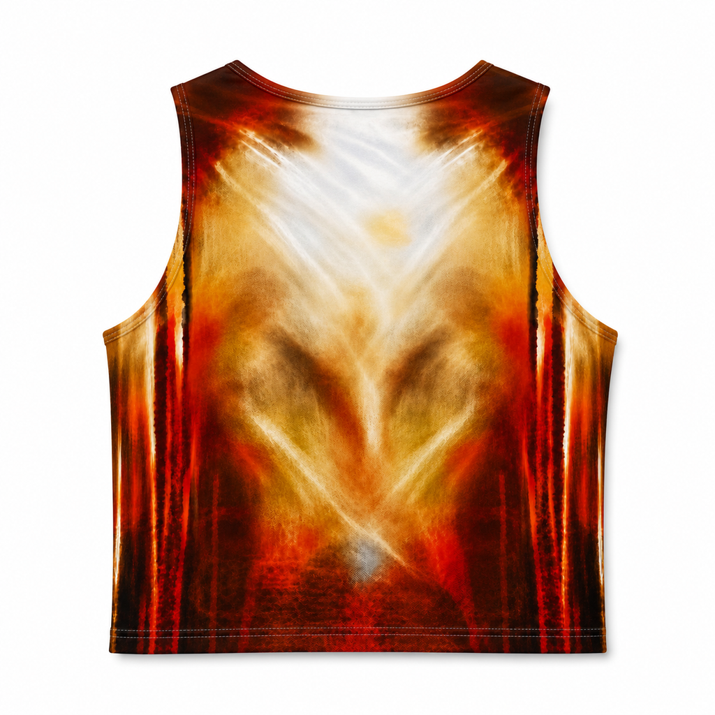 Rust Mirage Crop Tank
