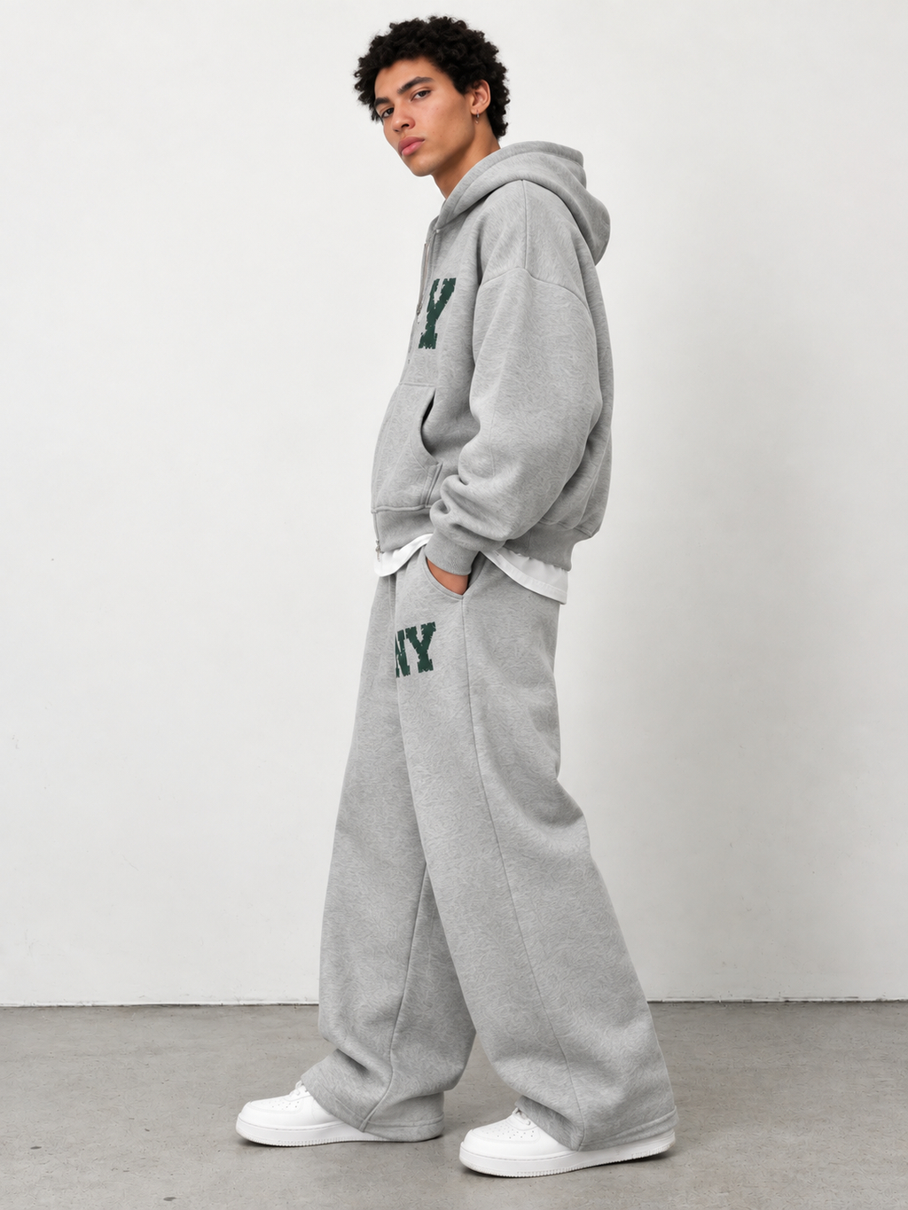 NY Dual-Zip Heavyweight Co-Ord Set