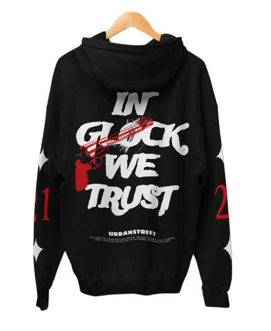 In Glock We Trust Zipper Hoodie