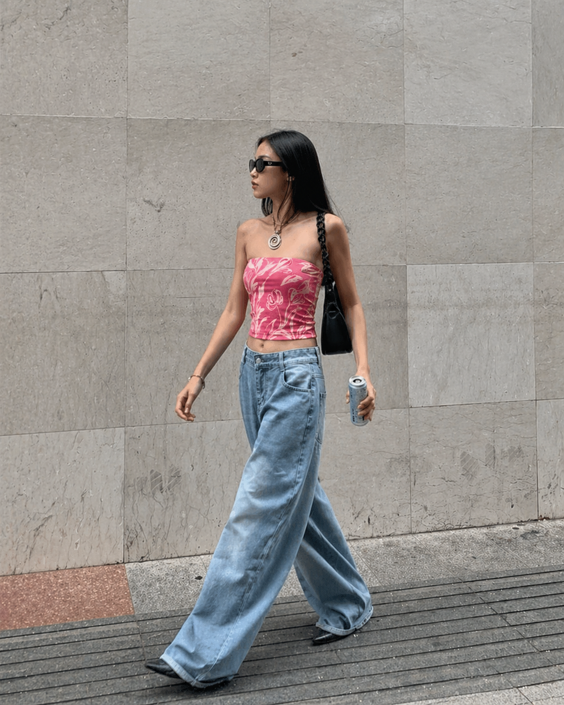 Blush Bloom Tube Top