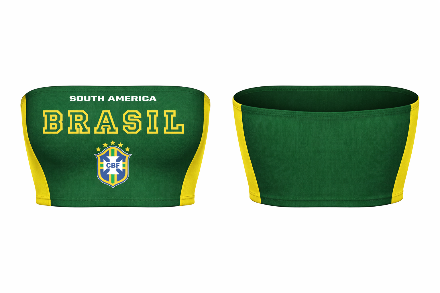 Brasil Heat Strapless Tube Top