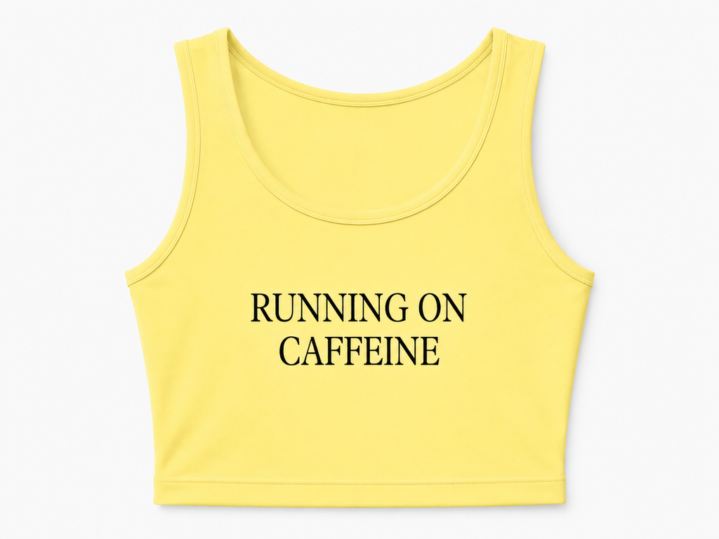 Butter Yellow Crop Tank