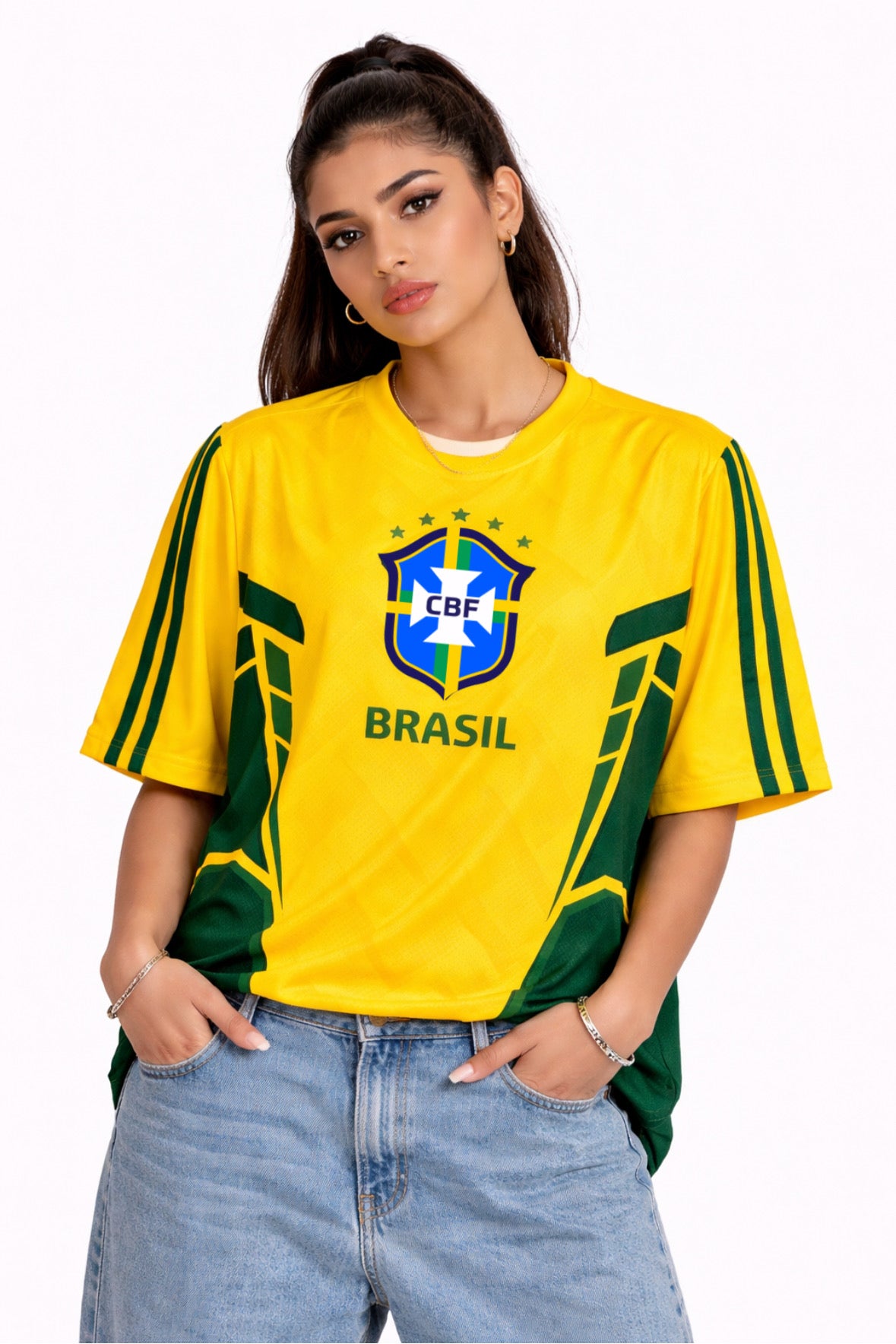 Brasil Oversized Jersey TEE