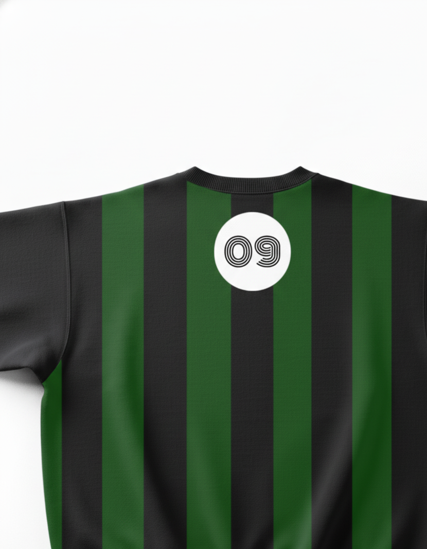 Jersey Striped Sweatshirt