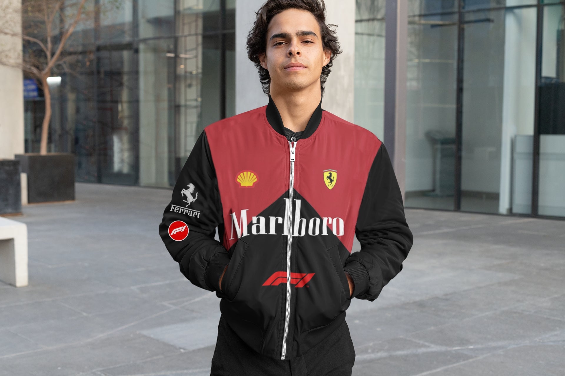 Ferrari marlboro jacket best sale