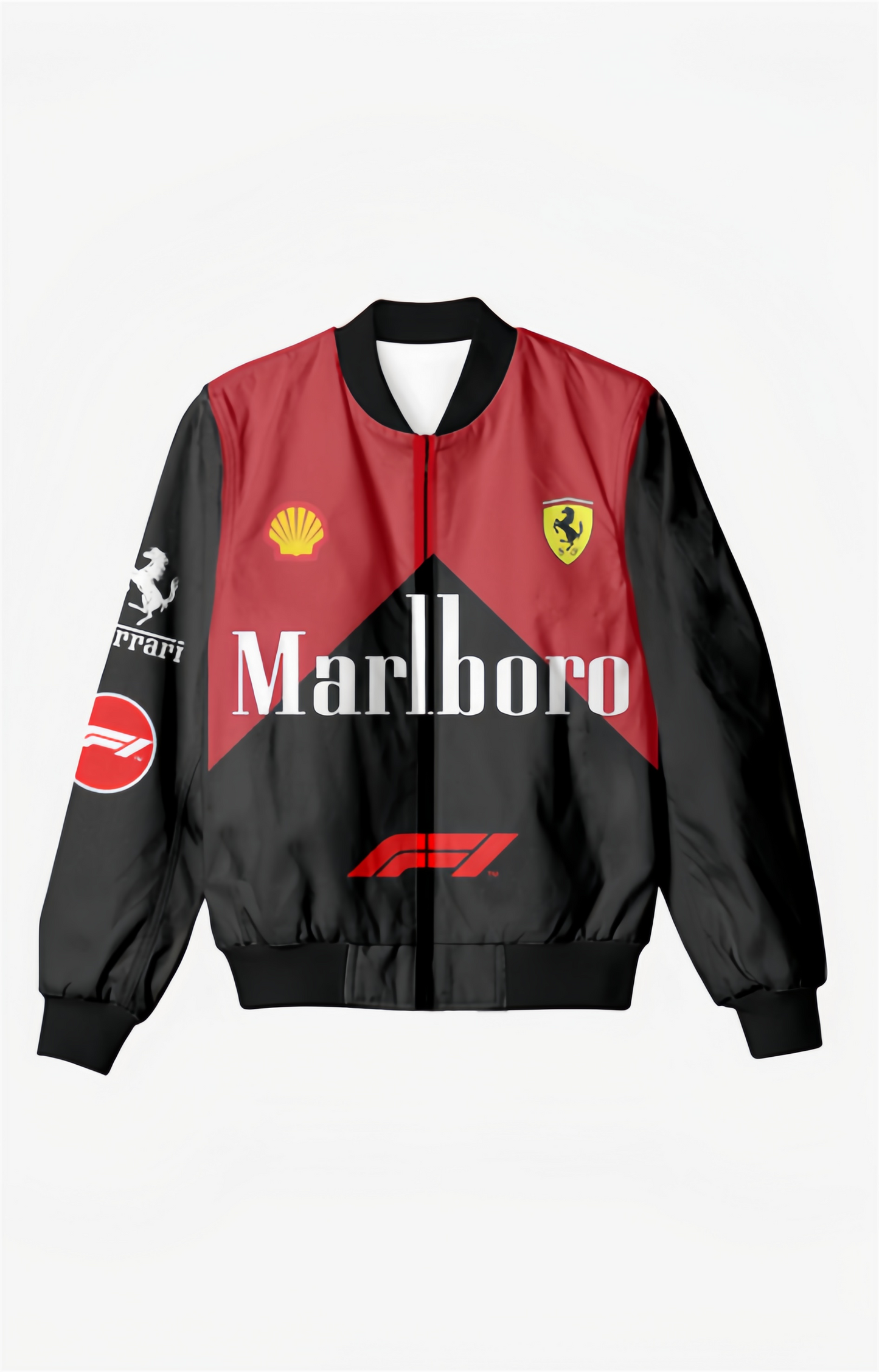 Ferrari Black Racing Jacket