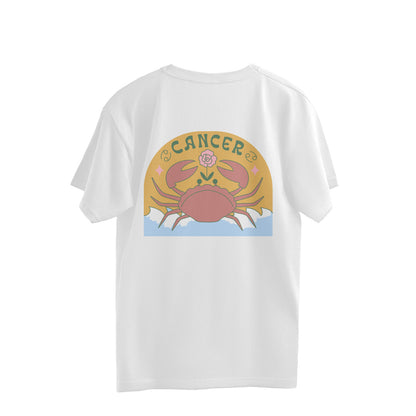 Cancer Zodiac Oversized Fit Tee