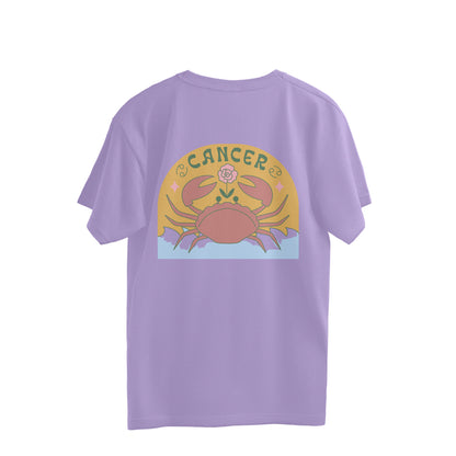 Cancer Zodiac Oversized Fit Tee