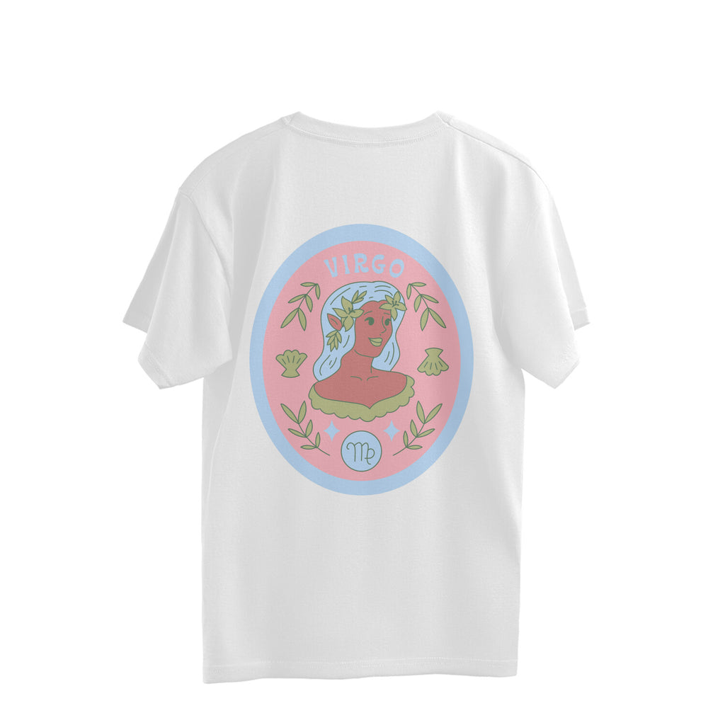 Virgo Zodiac Oversized Fit tee