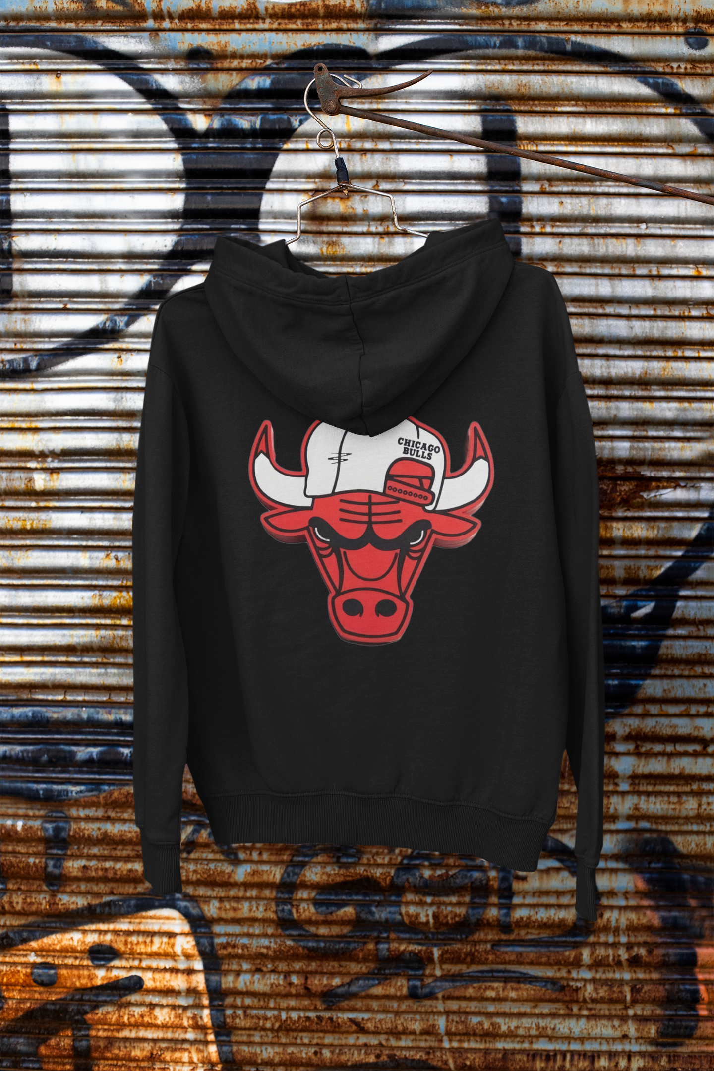 Chicago Bulls Oversized Fit Hoodie