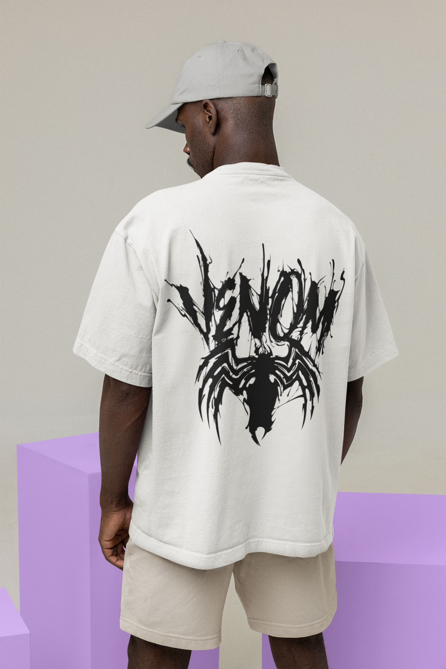 Marvel Venom Oversized Fit Tshirt