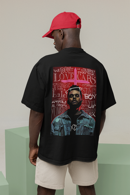 Black Starboy Oversized Tshirt