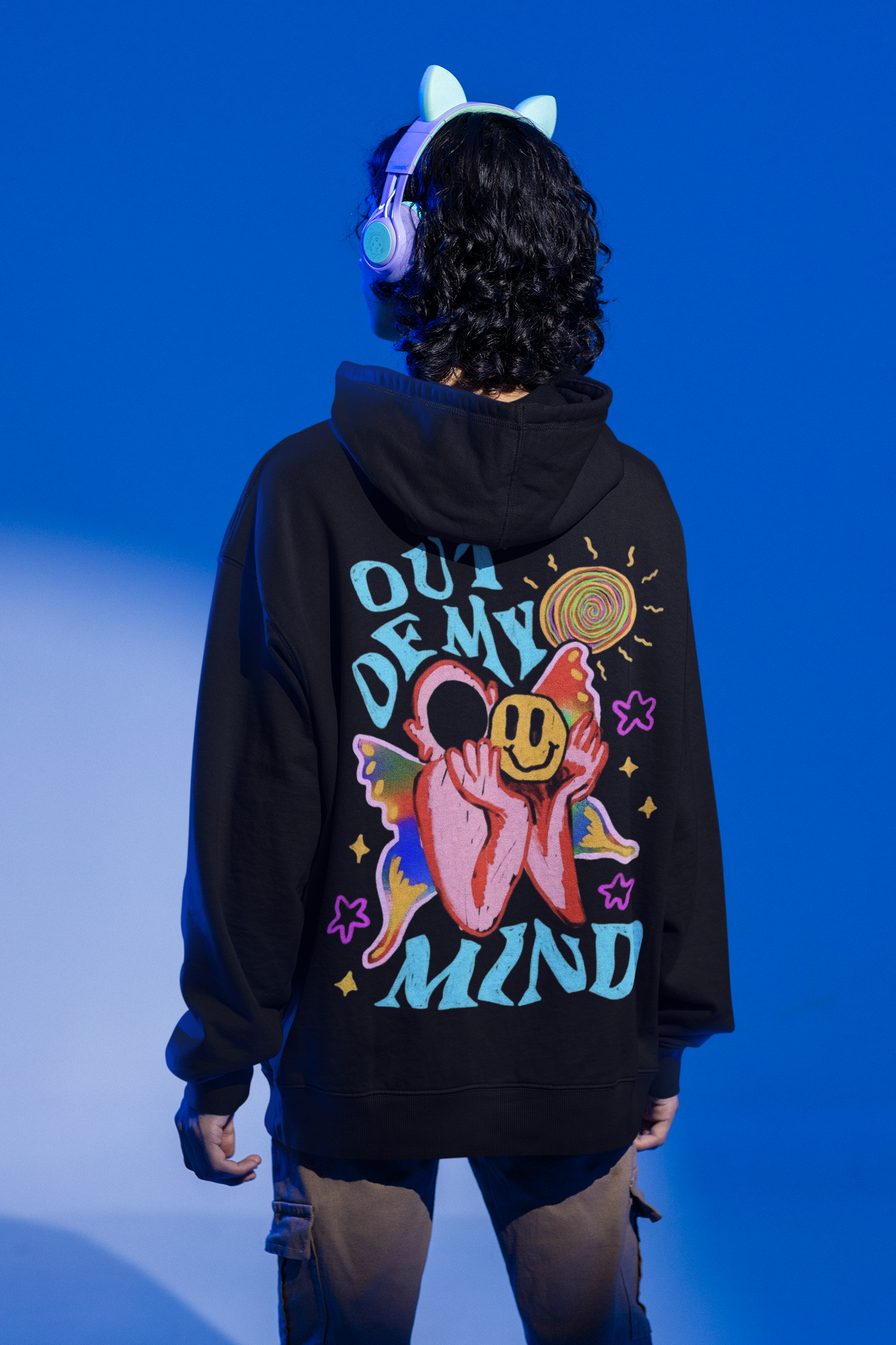 Out of My Mind Oversized Fit Hoodie