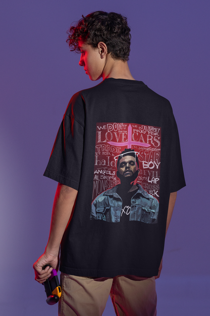 Black Starboy Oversized Tshirt