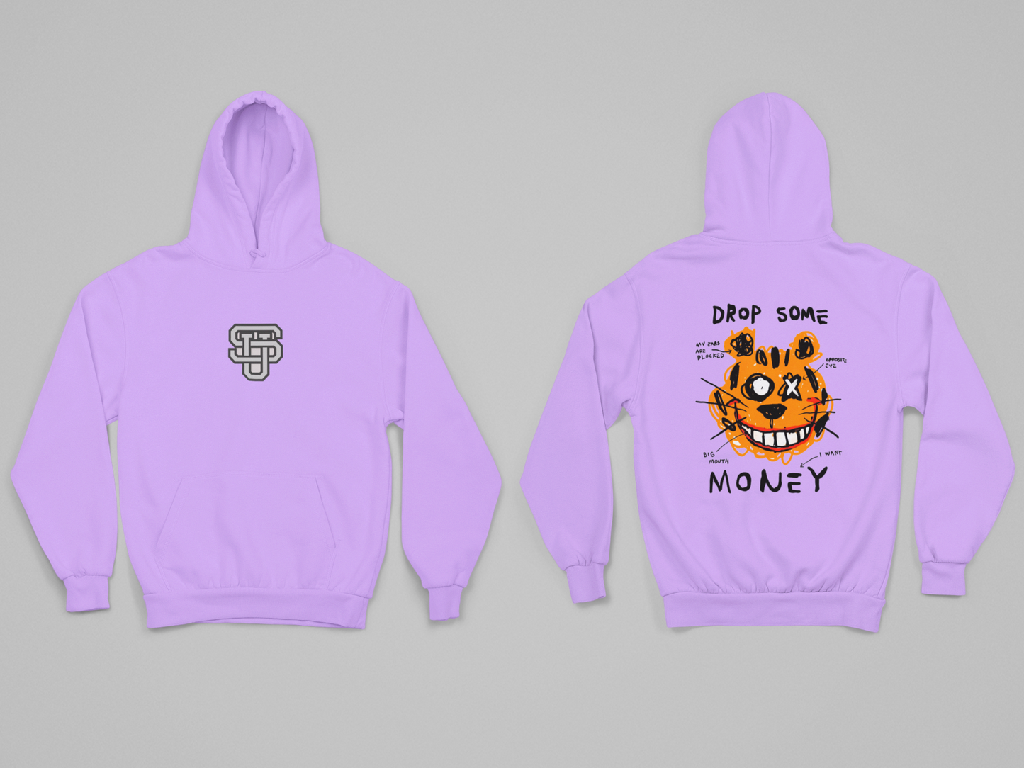 Drop Some Money Oversized Fit Hoodie