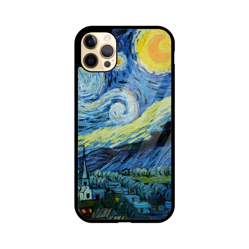 Starry Night Van Gogh iPhone Glass Cover