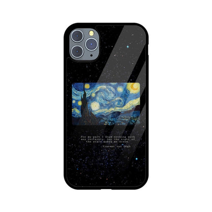 Sparkling Stars iPhone Glass Cover