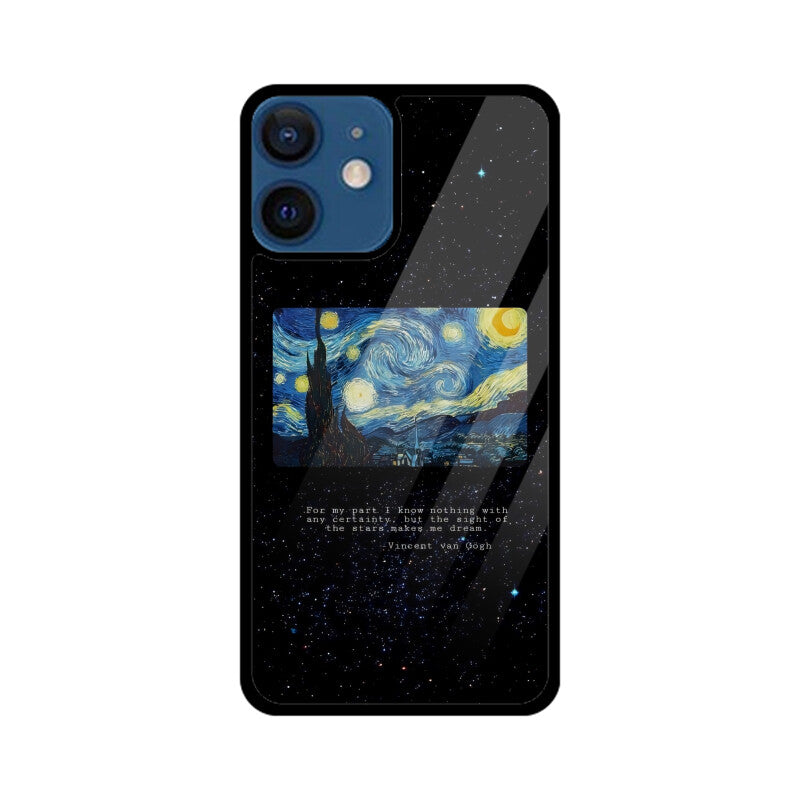 Sparkling Stars iPhone Glass Cover