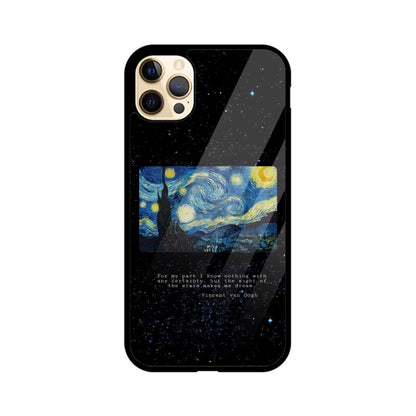 Sparkling Stars iPhone Glass Cover