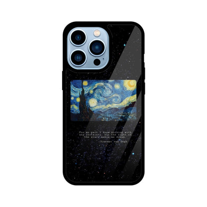 Sparkling Stars iPhone Glass Cover