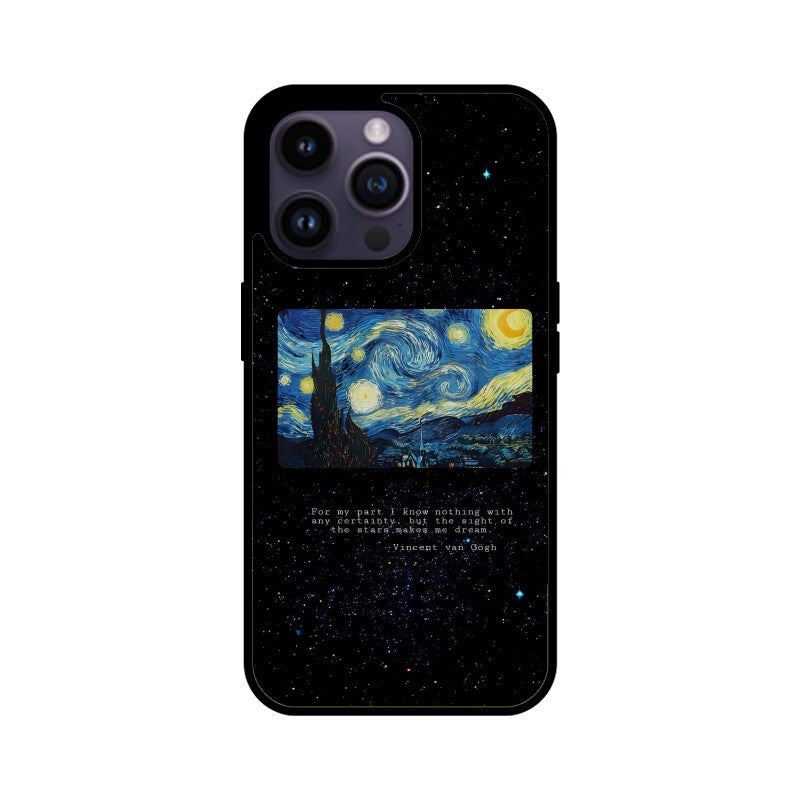 Sparkling Stars iPhone Glass Cover