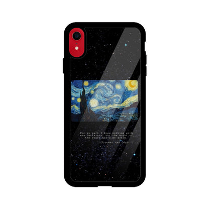 Sparkling Stars iPhone Glass Cover